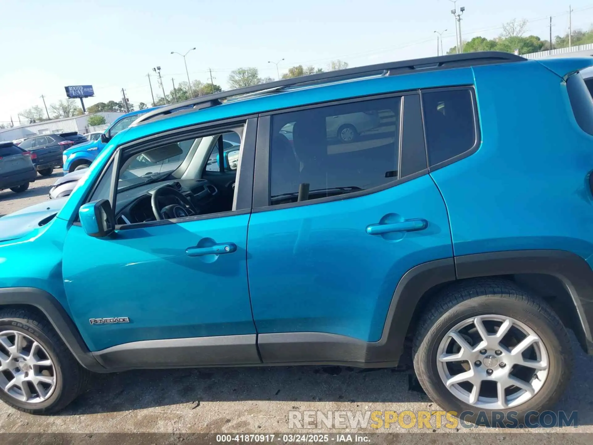 14 fotografías del automóvil dañado ZACNJABB1LPL03274 JEEP RENEGADE 2020