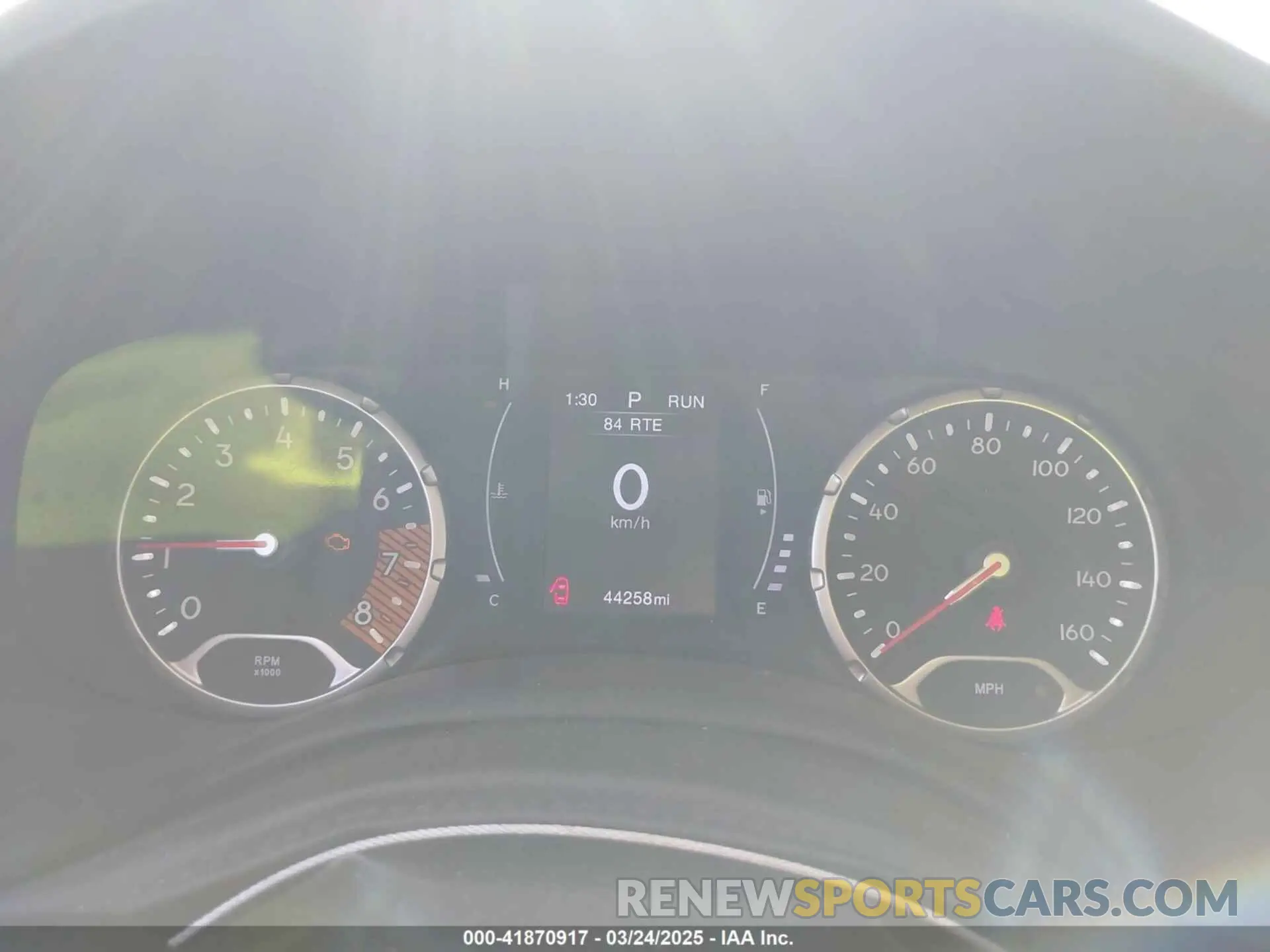 7 fotografías del automóvil dañado ZACNJABB1LPL03274 JEEP RENEGADE 2020