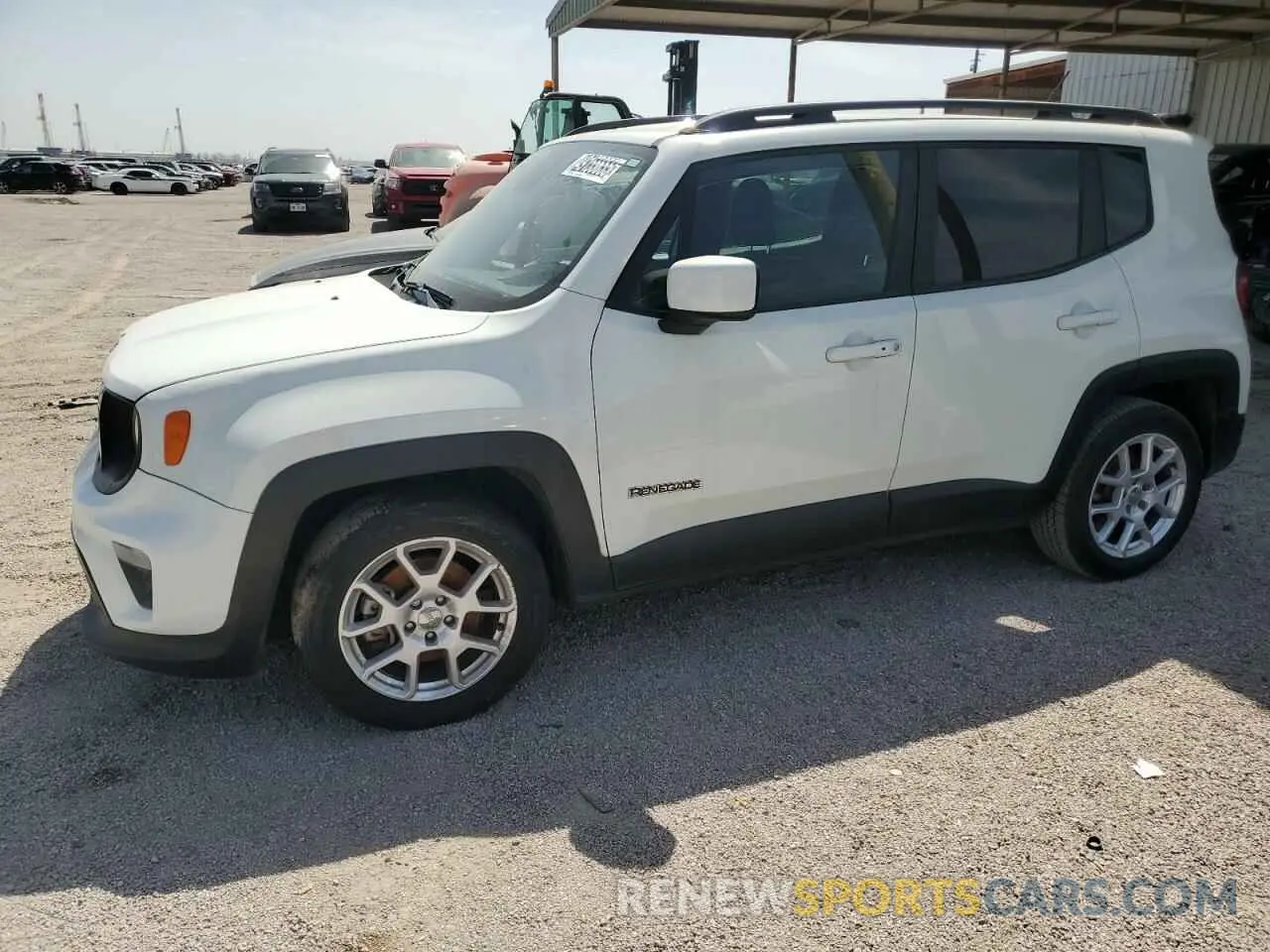 1 fotografías del automóvil dañado ZACNJABB1LPL42432 JEEP RENEGADE 2020