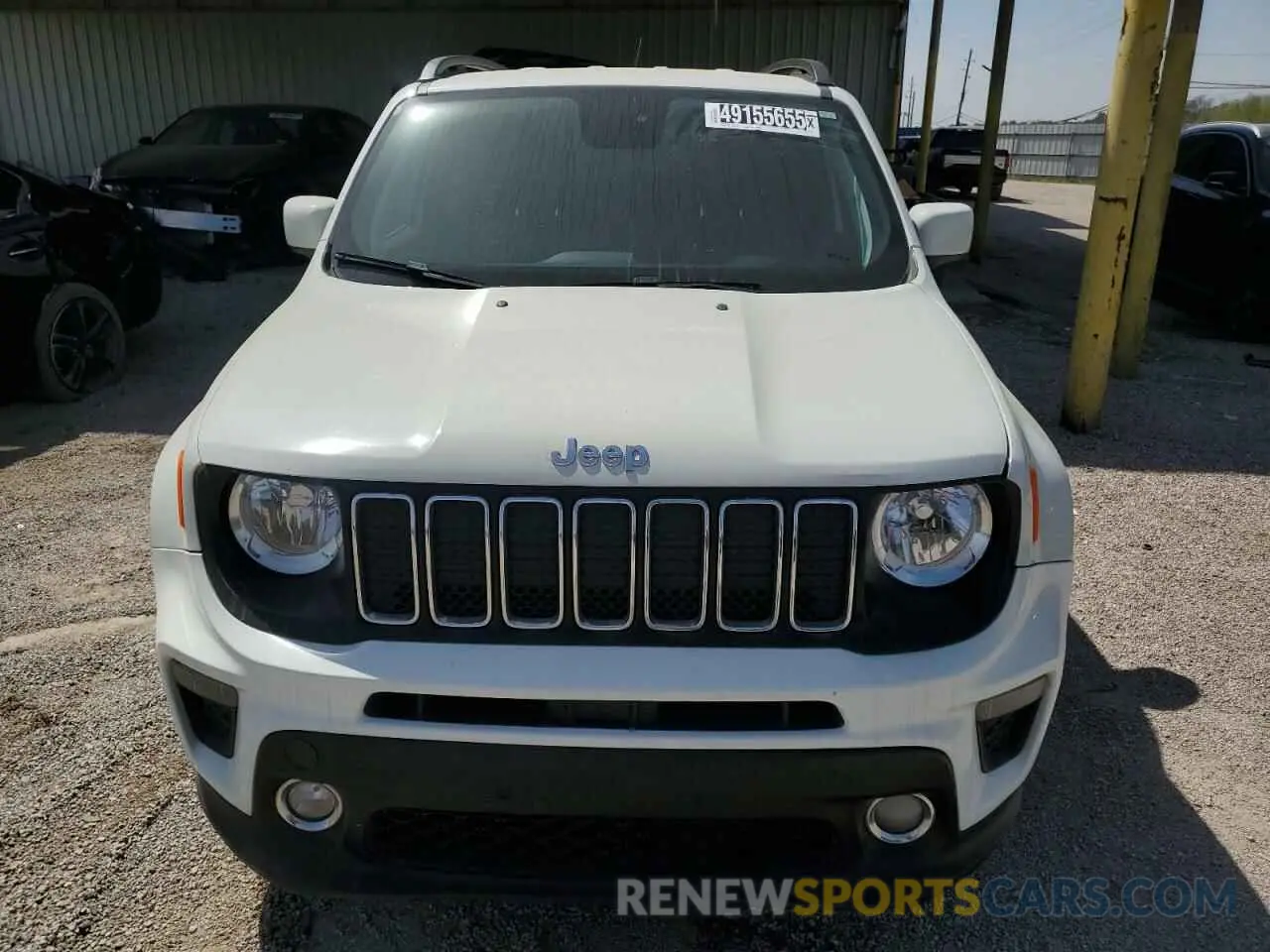 5 fotografías del automóvil dañado ZACNJABB1LPL42432 JEEP RENEGADE 2020