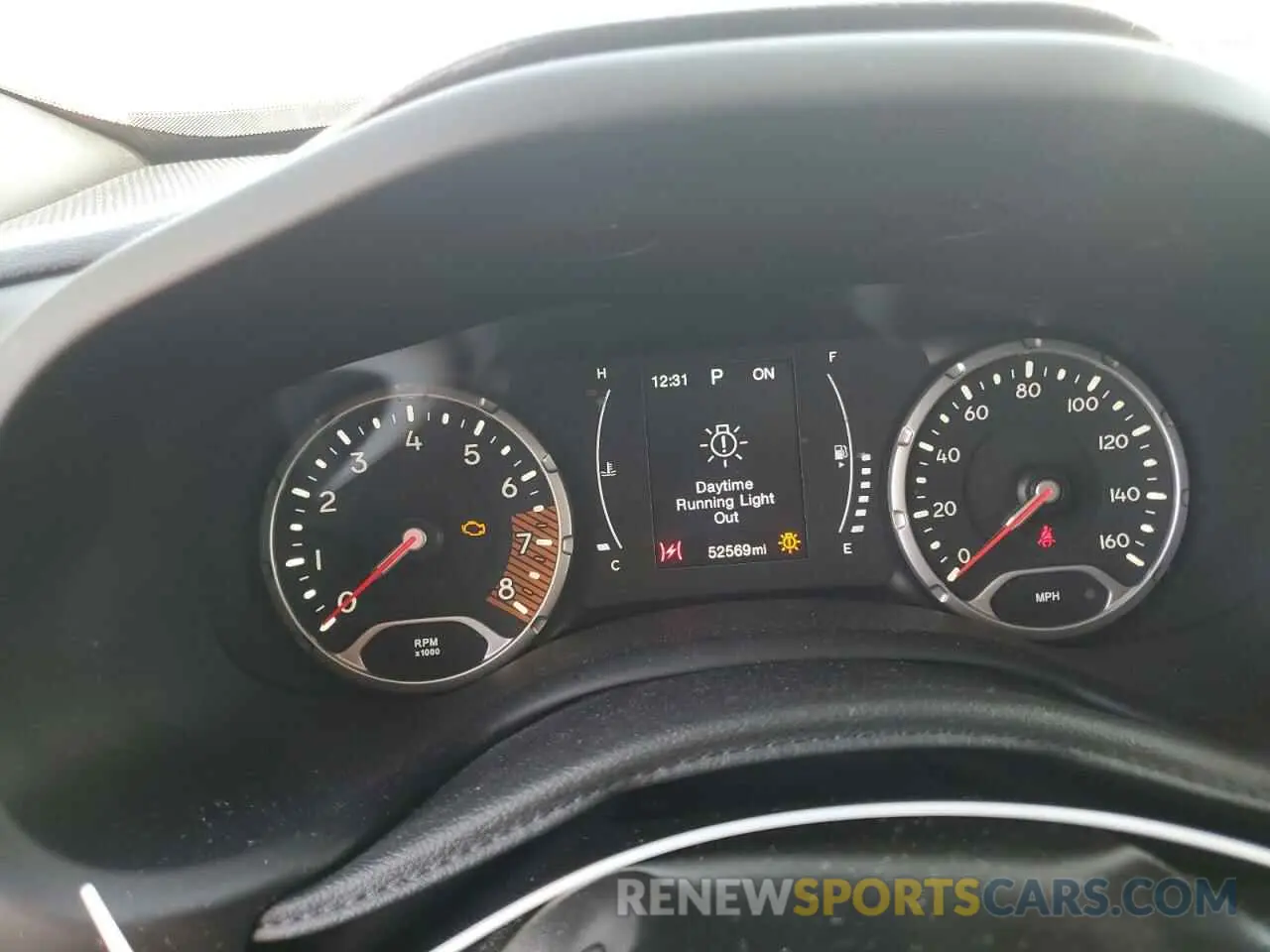9 fotografías del automóvil dañado ZACNJABB1LPL42432 JEEP RENEGADE 2020