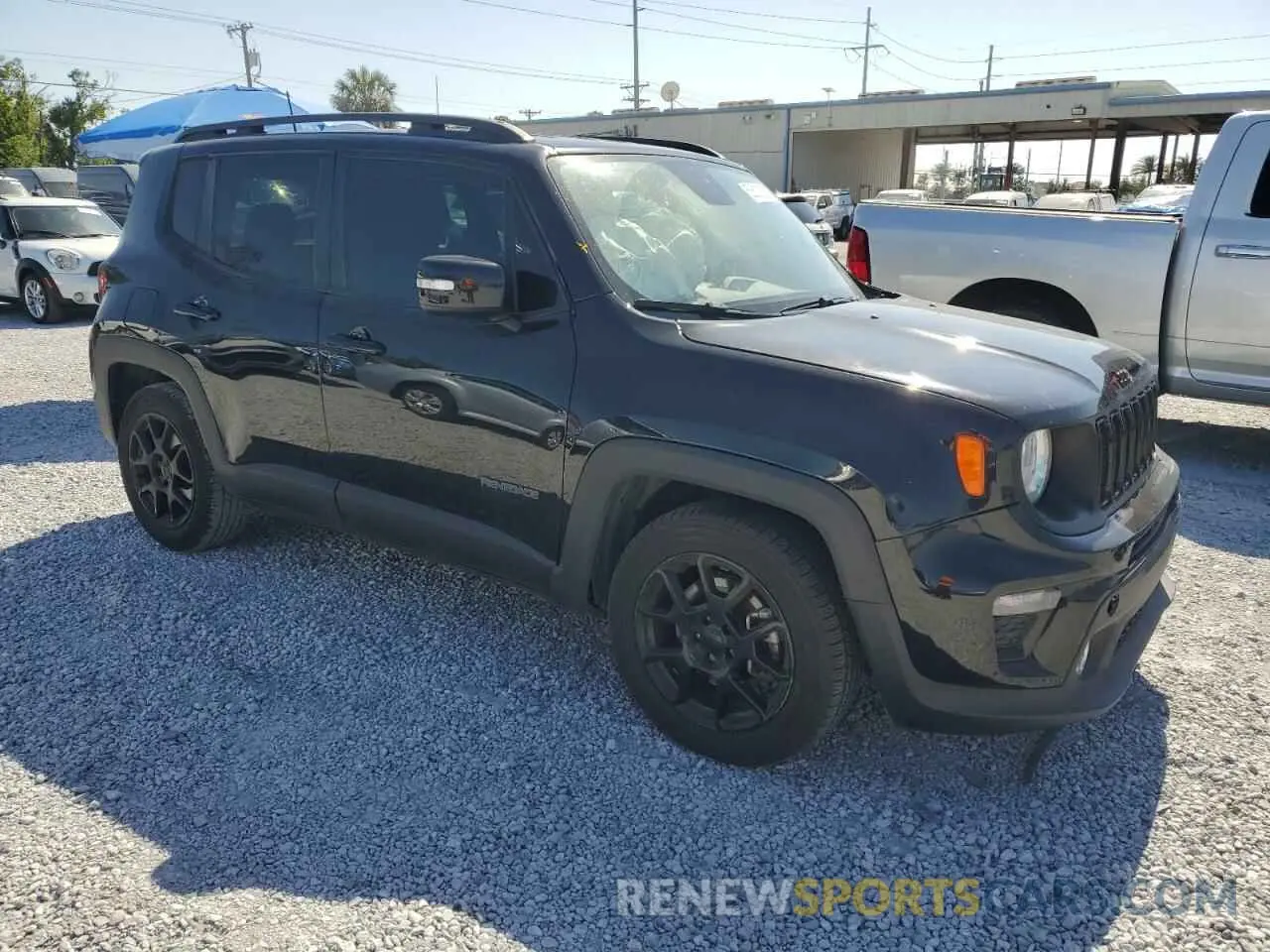 4 fotografías del automóvil dañado ZACNJABB1LPL87001 JEEP RENEGADE 2020