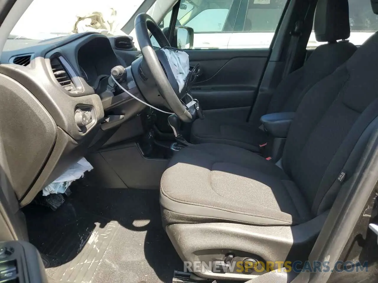 7 fotografías del automóvil dañado ZACNJABB1LPL87001 JEEP RENEGADE 2020