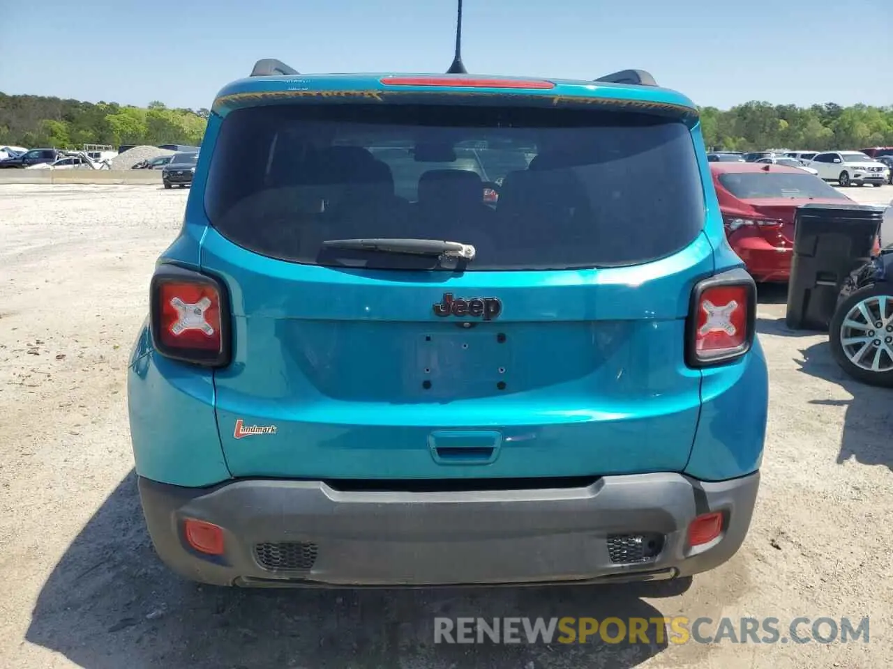 6 fotografías del automóvil dañado ZACNJABB3LPL27009 JEEP RENEGADE 2020