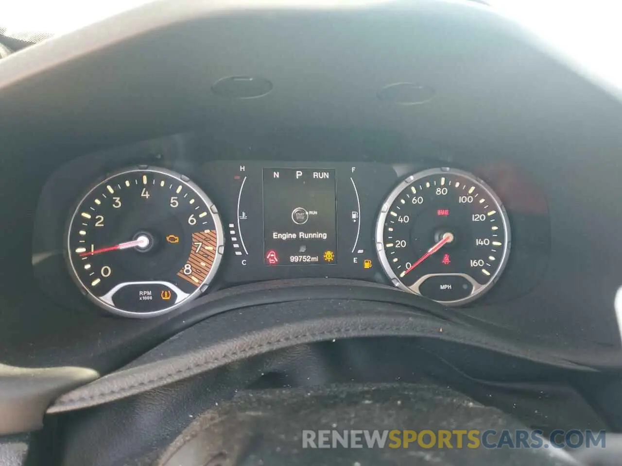 9 fotografías del automóvil dañado ZACNJABB3LPL27009 JEEP RENEGADE 2020