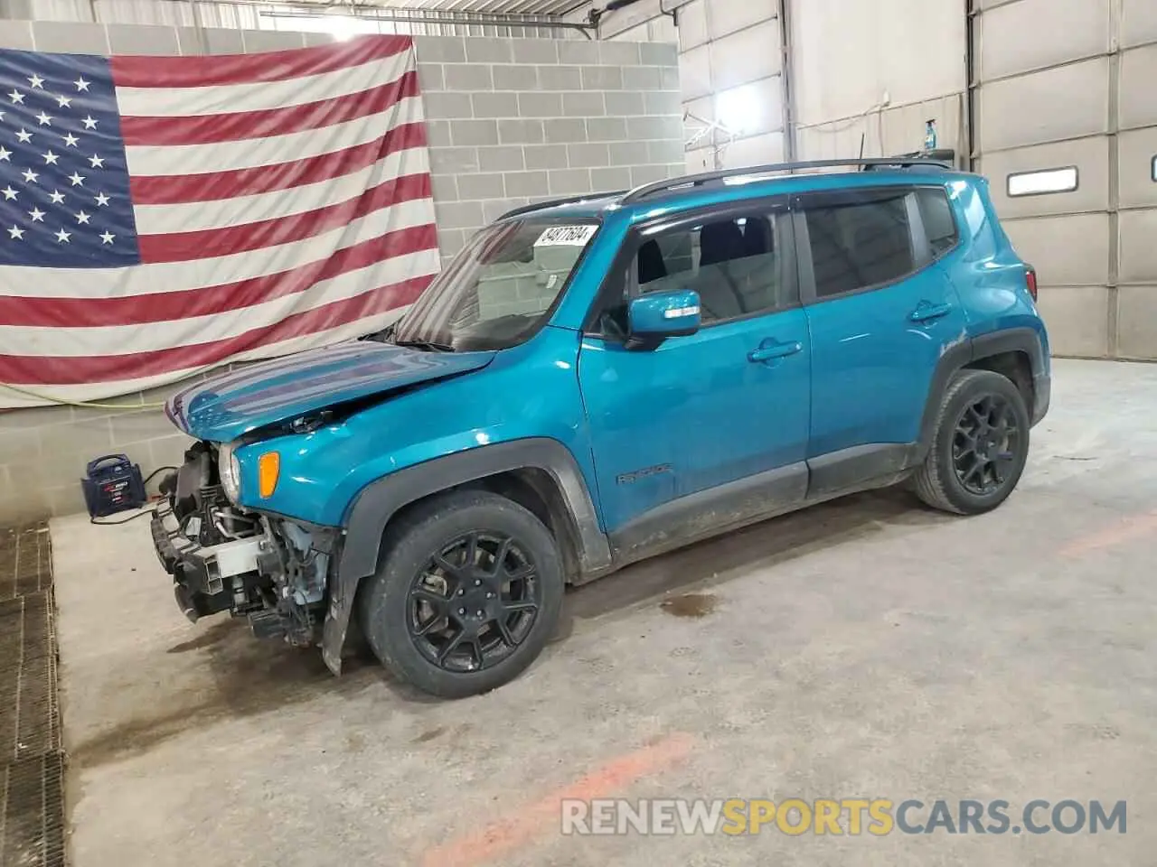 1 fotografías del automóvil dañado ZACNJABB3LPL54484 JEEP RENEGADE 2020