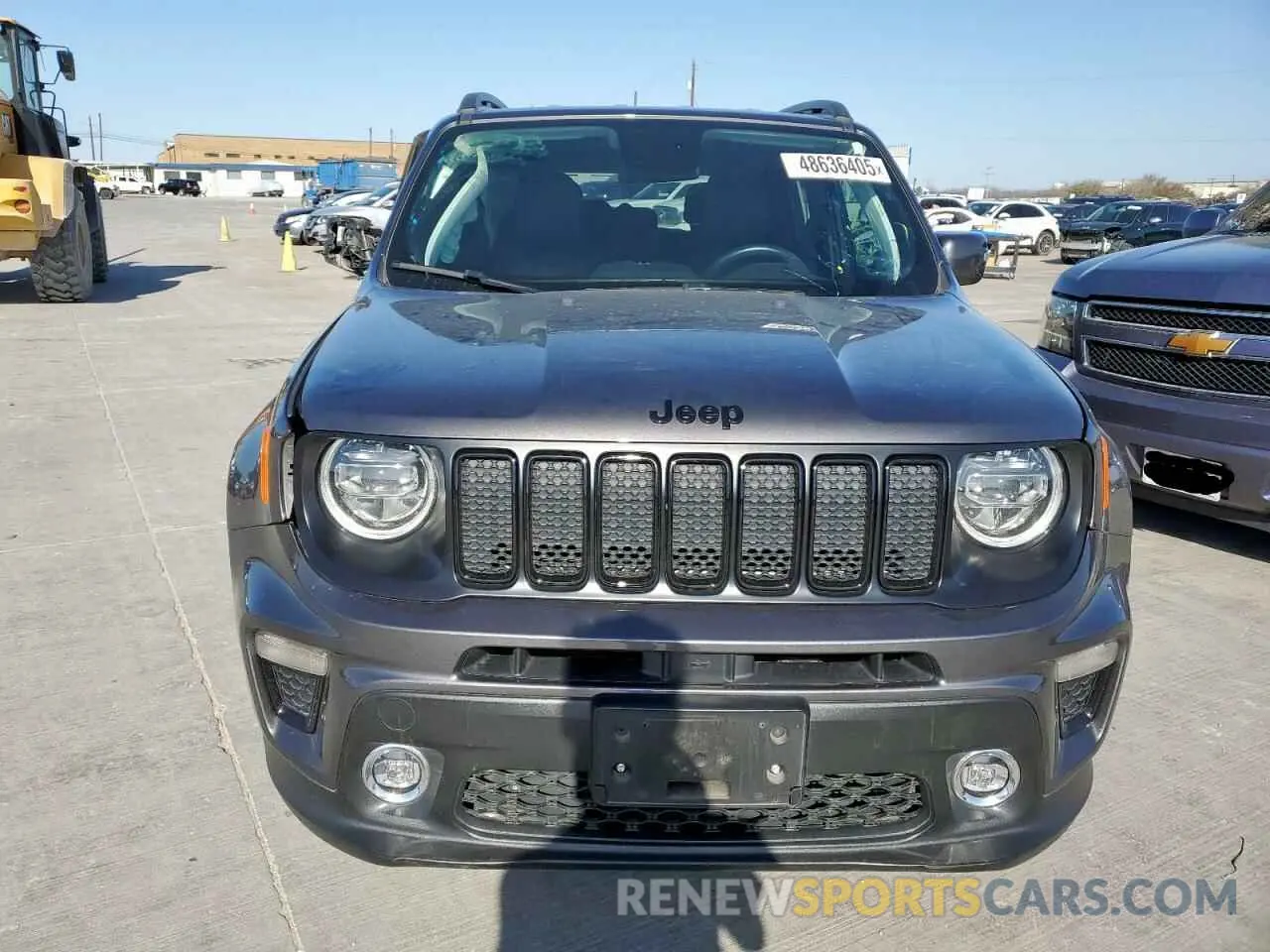 5 fotografías del automóvil dañado ZACNJABB3LPL83581 JEEP RENEGADE 2020
