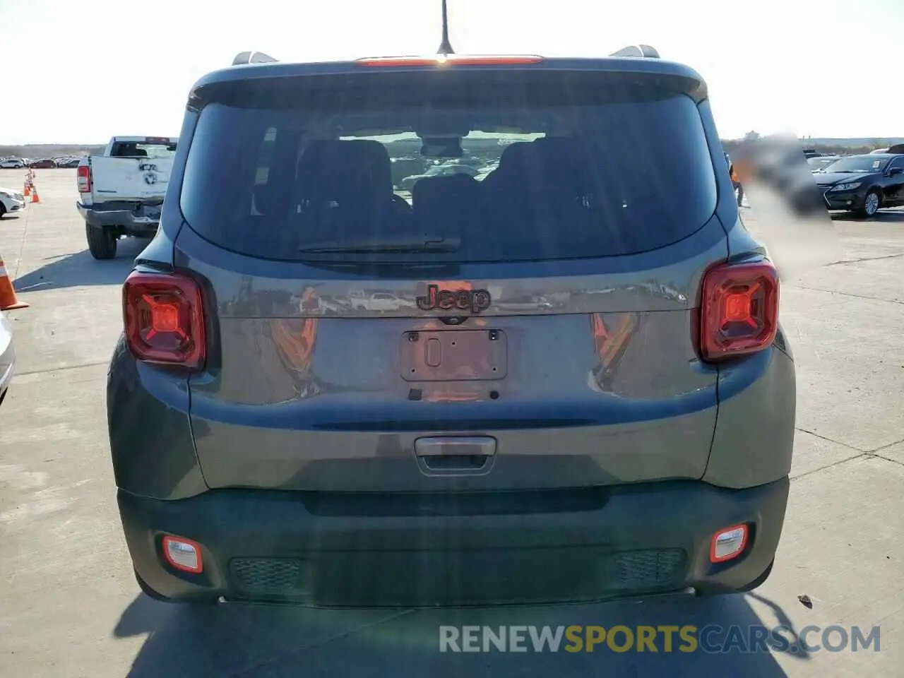 6 fotografías del automóvil dañado ZACNJABB3LPL83581 JEEP RENEGADE 2020