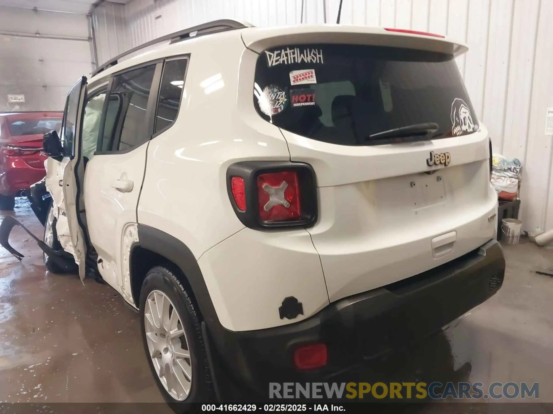 3 fotografías del automóvil dañado ZACNJABB4LPL26676 JEEP RENEGADE 2020