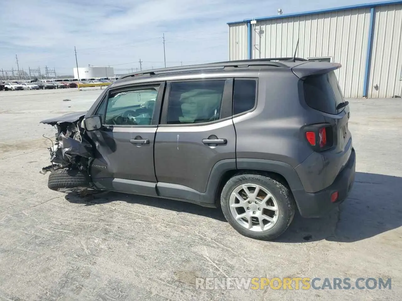 2 fotografías del automóvil dañado ZACNJABB4LPL33708 JEEP RENEGADE 2020