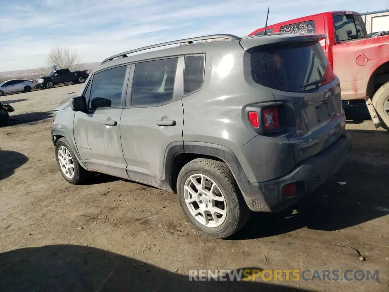2 fotografías del automóvil dañado ZACNJABB4LPL67602 JEEP RENEGADE 2020