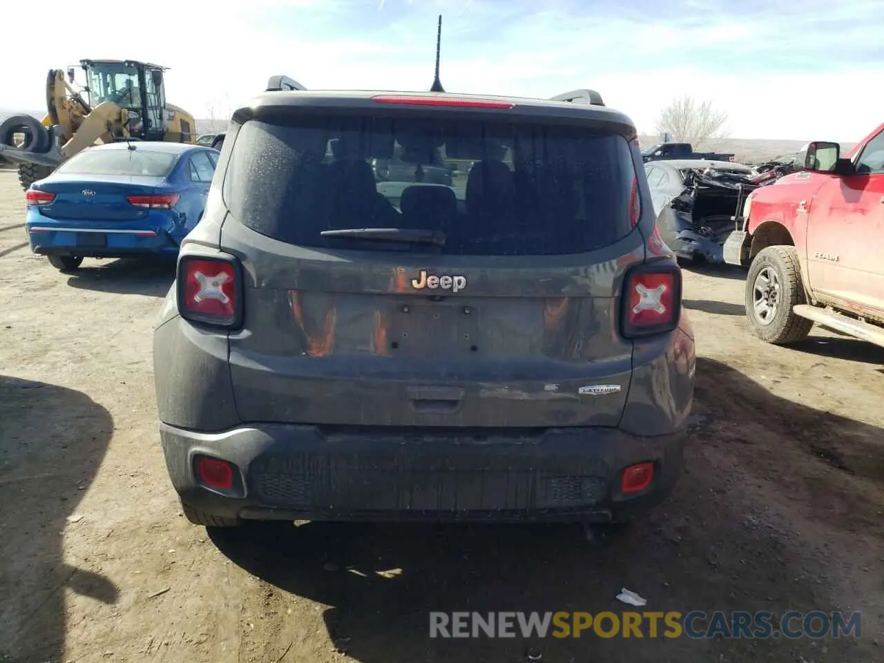 6 fotografías del automóvil dañado ZACNJABB4LPL67602 JEEP RENEGADE 2020
