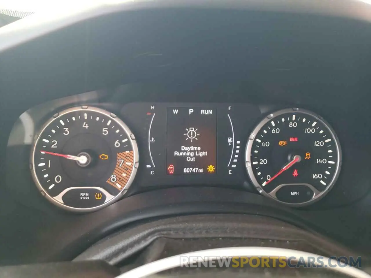 9 fotografías del automóvil dañado ZACNJABB4LPL67602 JEEP RENEGADE 2020