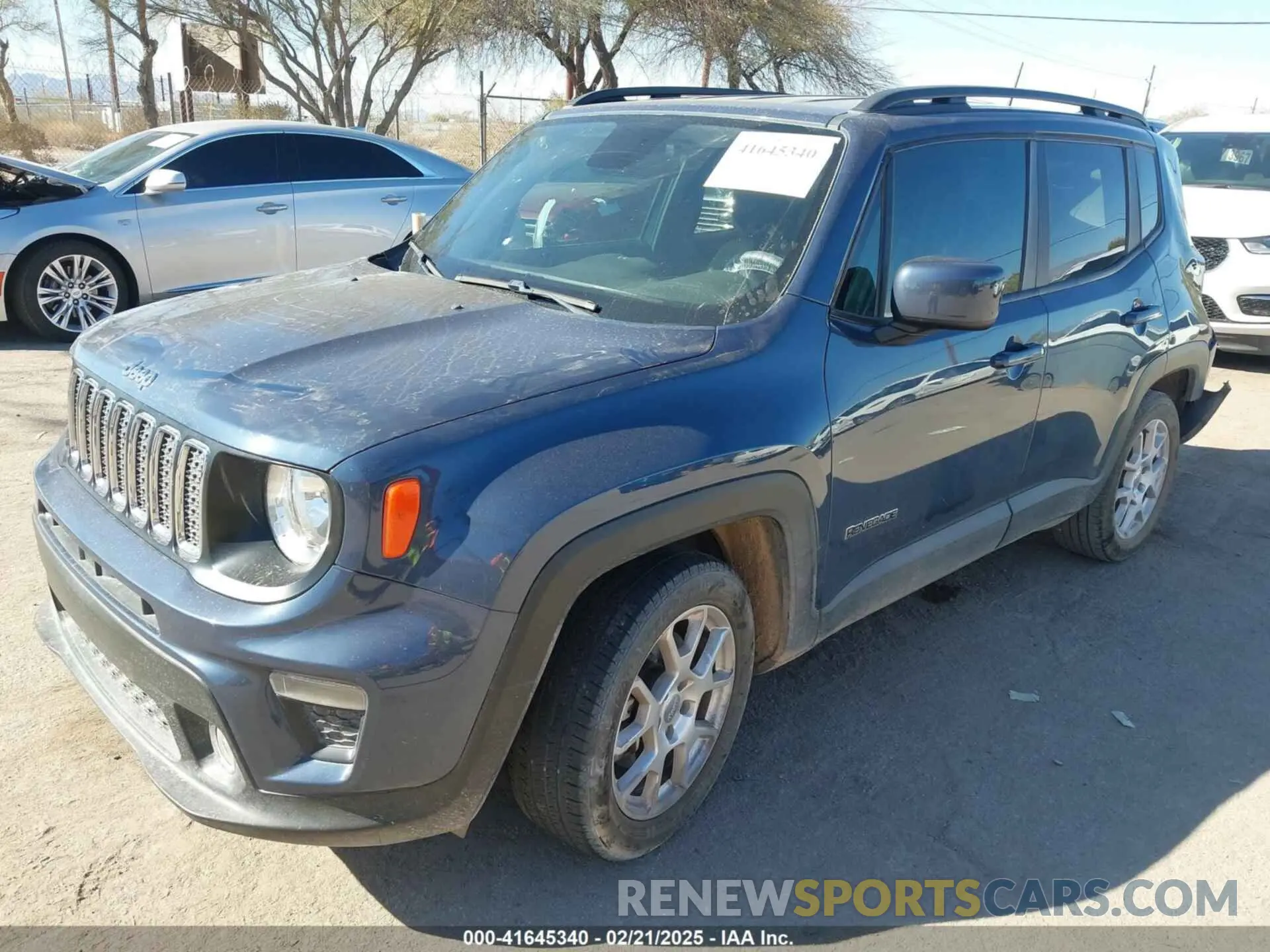 2 fotografías del automóvil dañado ZACNJABB4LPL84593 JEEP RENEGADE 2020