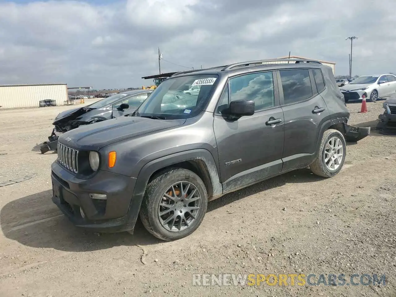 1 fotografías del automóvil dañado ZACNJABB5LPL67902 JEEP RENEGADE 2020