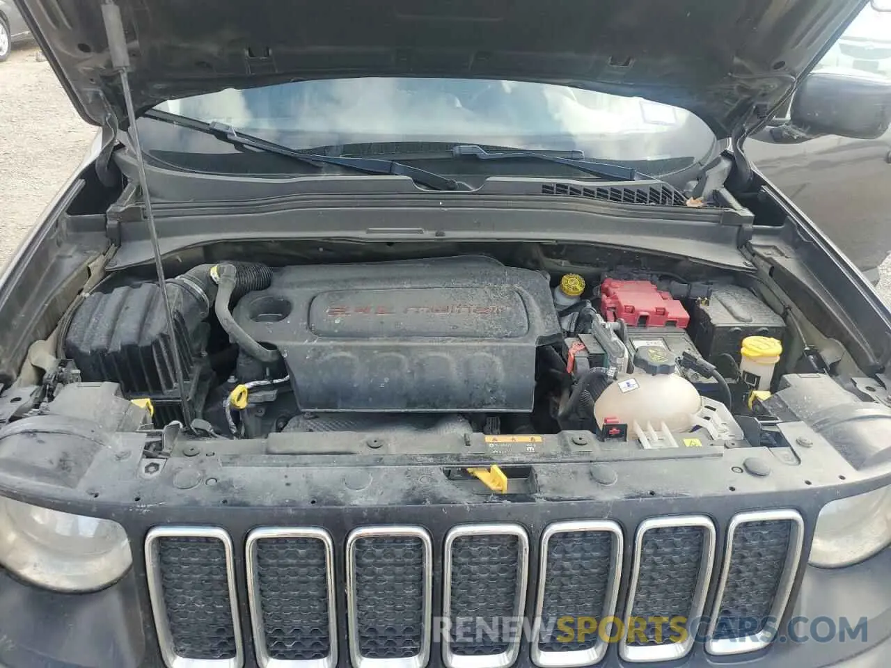12 fotografías del automóvil dañado ZACNJABB5LPL67902 JEEP RENEGADE 2020
