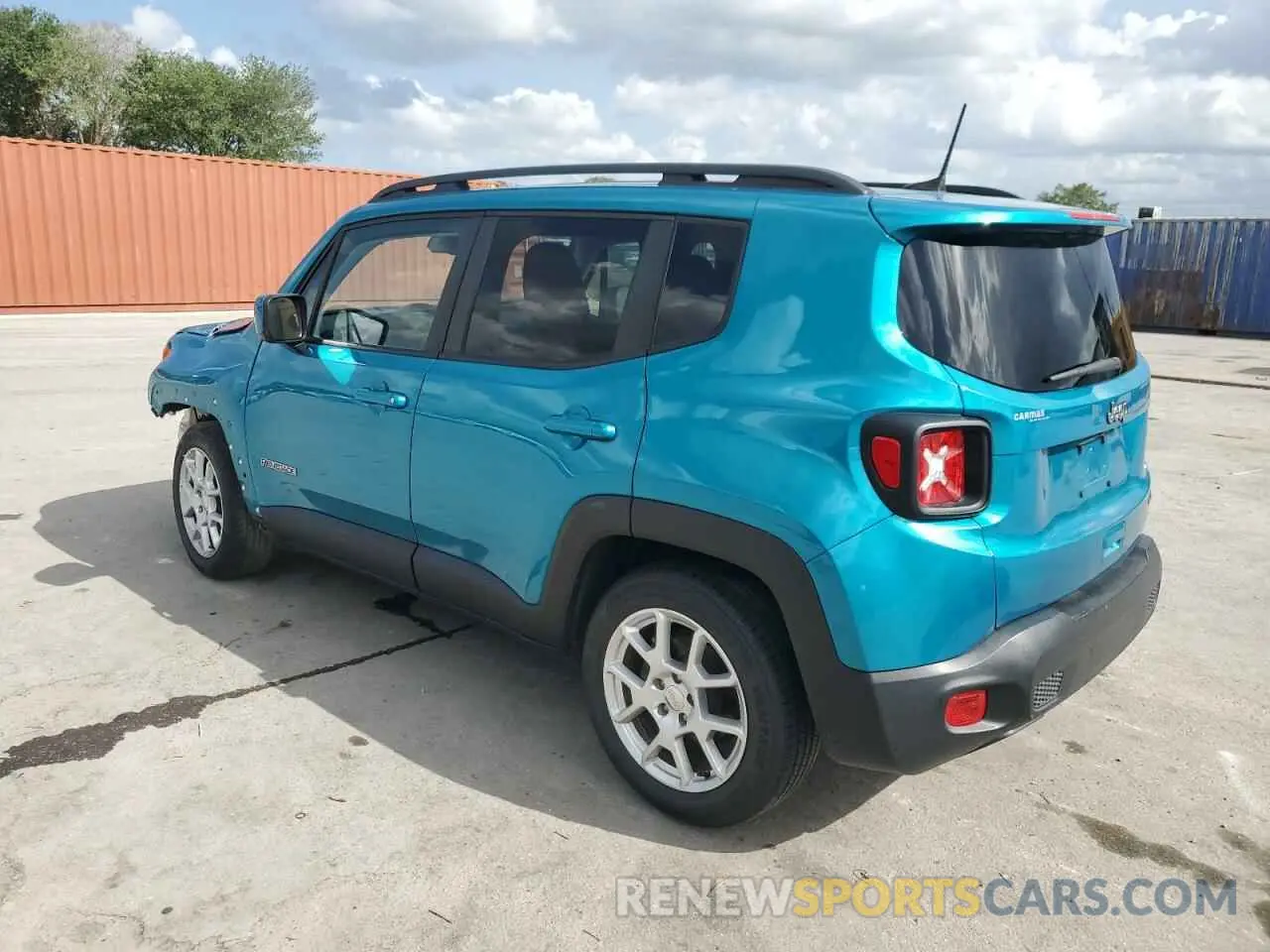 2 fotografías del automóvil dañado ZACNJABB5LPL68855 JEEP RENEGADE 2020