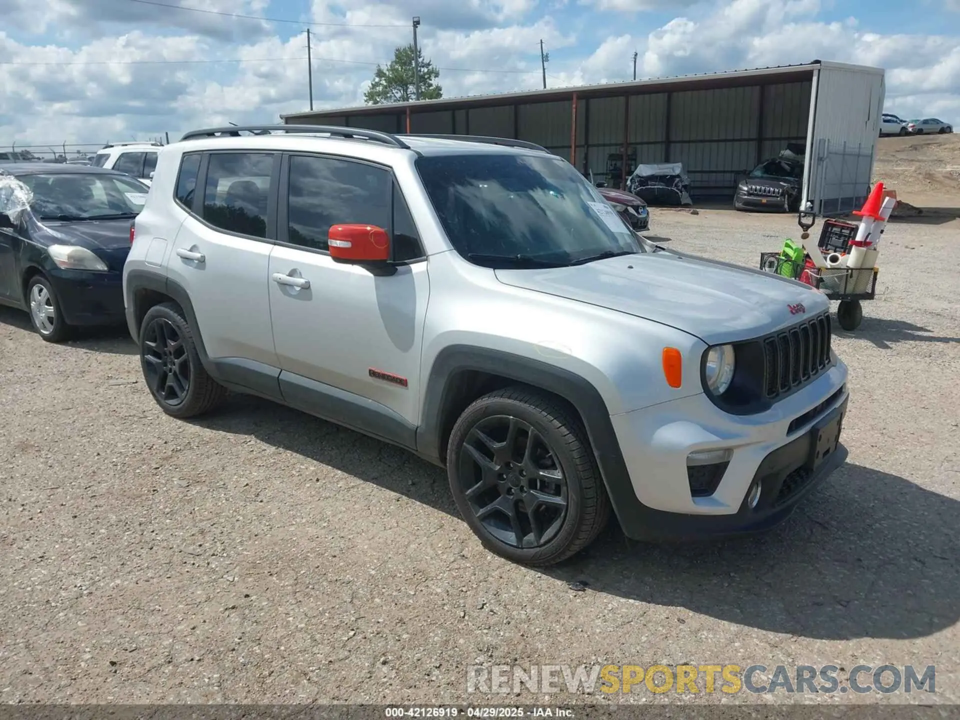 1 fotografías del automóvil dañado ZACNJABB5LPL92881 JEEP RENEGADE 2020