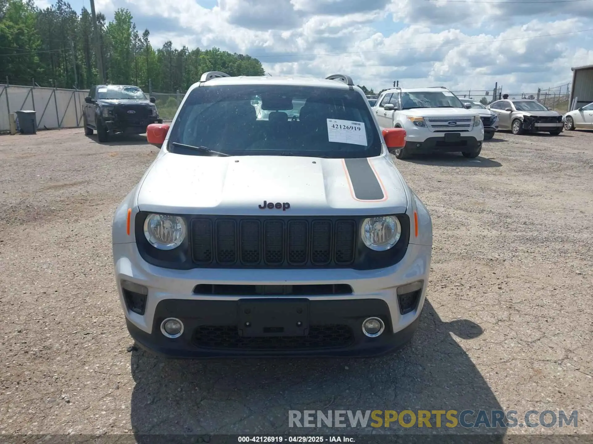 12 fotografías del automóvil dañado ZACNJABB5LPL92881 JEEP RENEGADE 2020