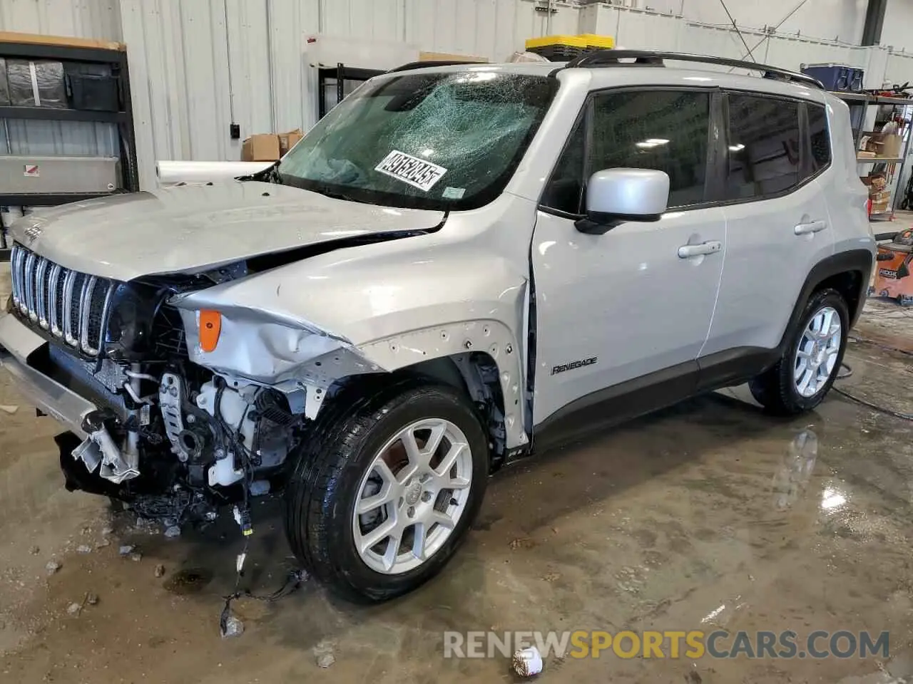 1 fotografías del automóvil dañado ZACNJABB6LPK93728 JEEP RENEGADE 2020