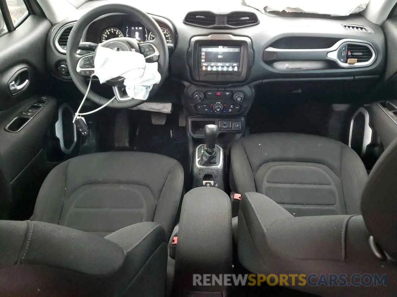 8 fotografías del automóvil dañado ZACNJABB6LPK93728 JEEP RENEGADE 2020