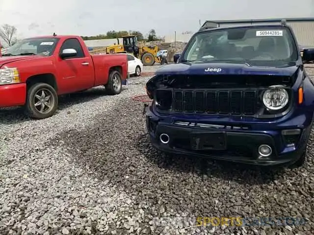 13 fotografías del automóvil dañado ZACNJABB6LPL84210 JEEP RENEGADE 2020