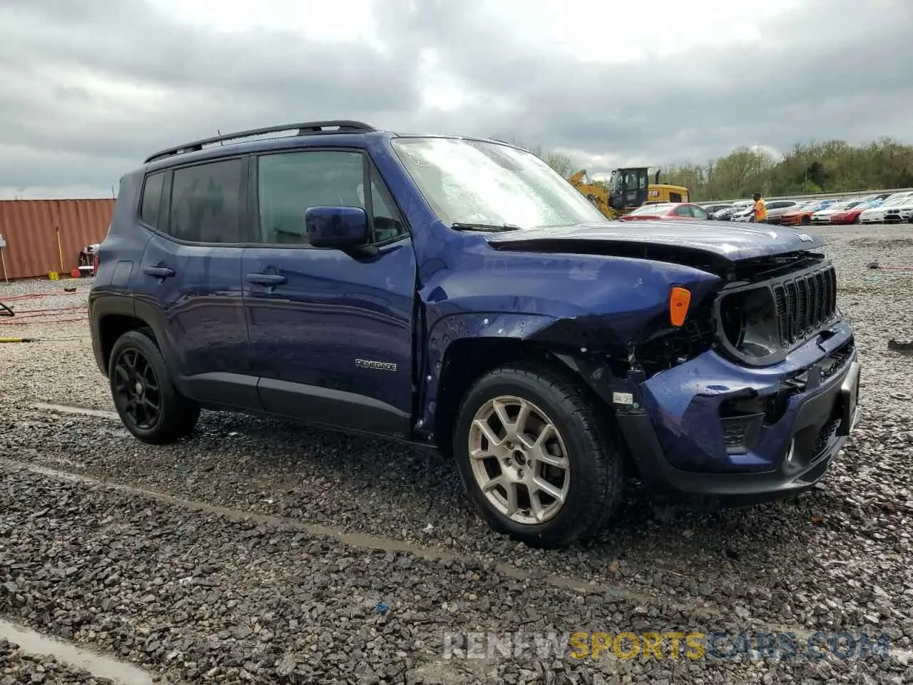 4 fotografías del automóvil dañado ZACNJABB6LPL84210 JEEP RENEGADE 2020