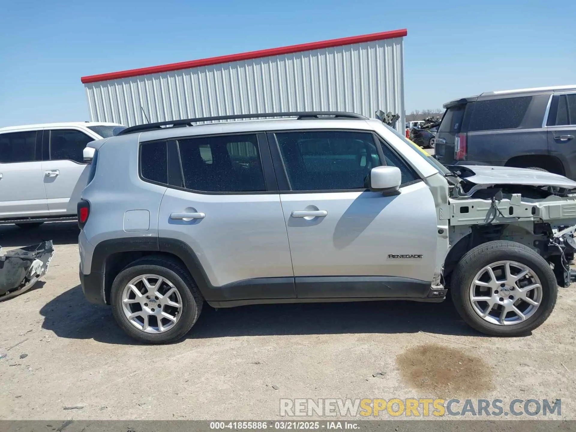 14 fotografías del automóvil dañado ZACNJABB8LPL11534 JEEP RENEGADE 2020
