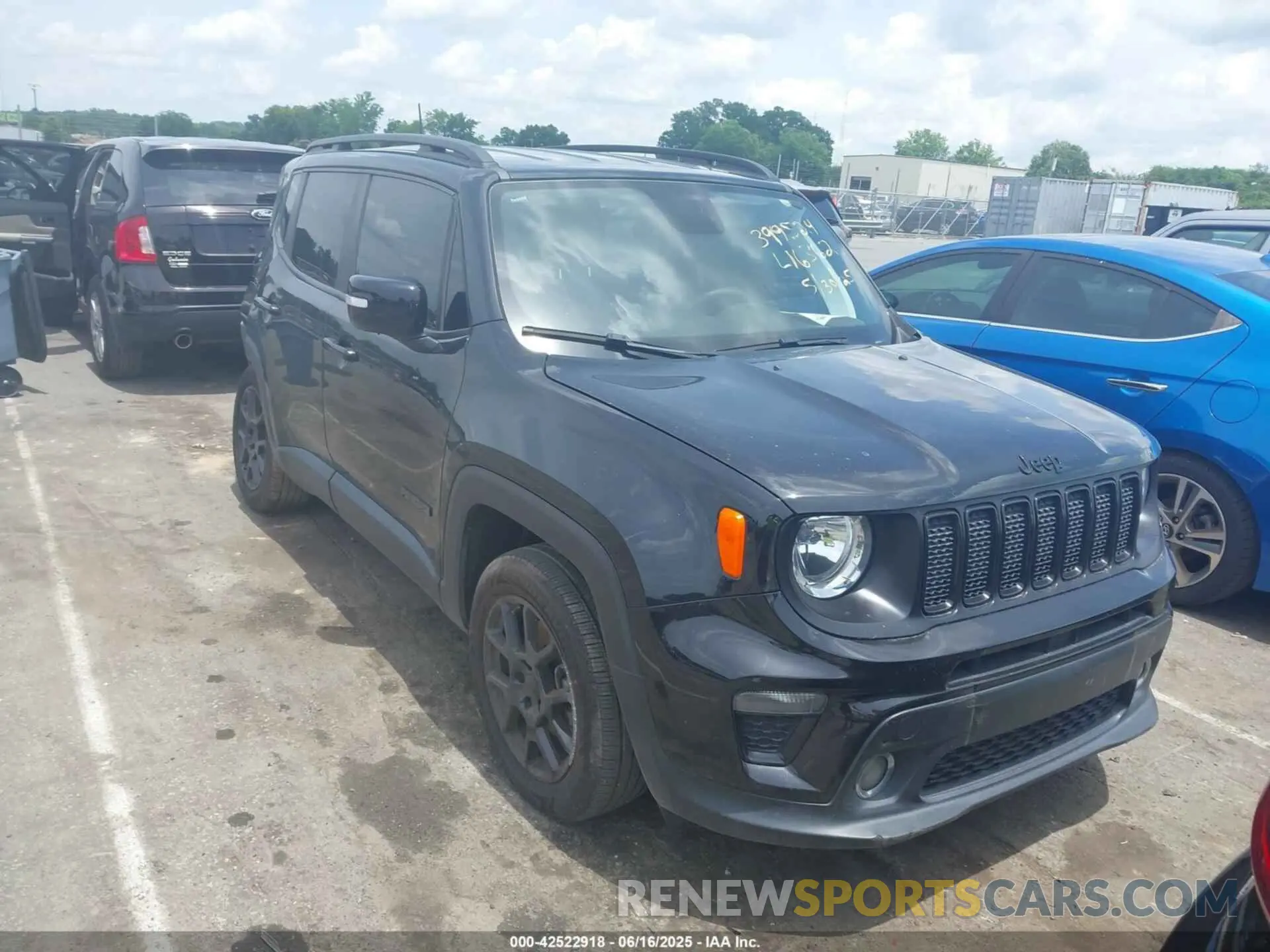 1 fotografías del automóvil dañado ZACNJABB8LPL16362 JEEP RENEGADE 2020