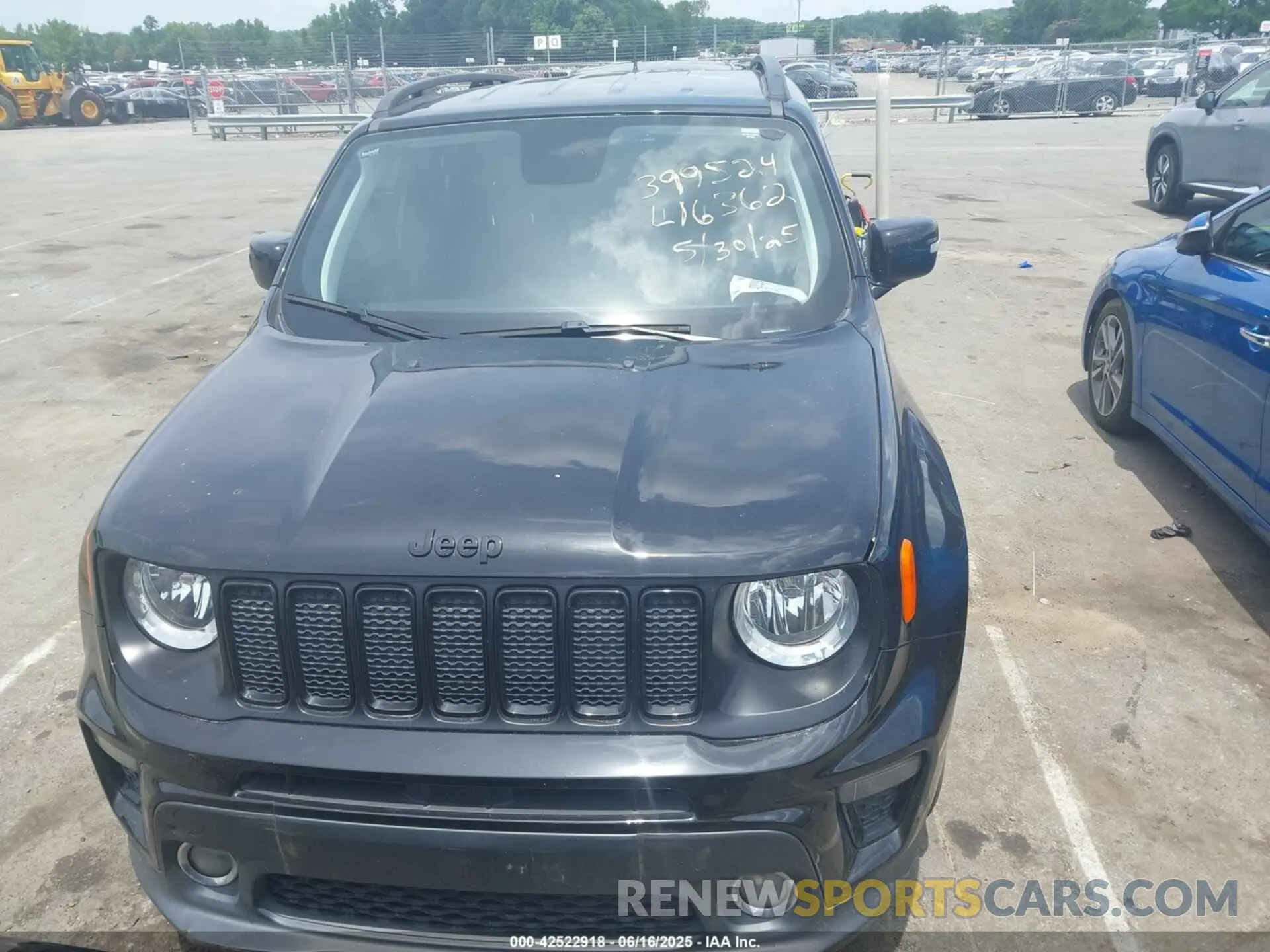 12 fotografías del automóvil dañado ZACNJABB8LPL16362 JEEP RENEGADE 2020