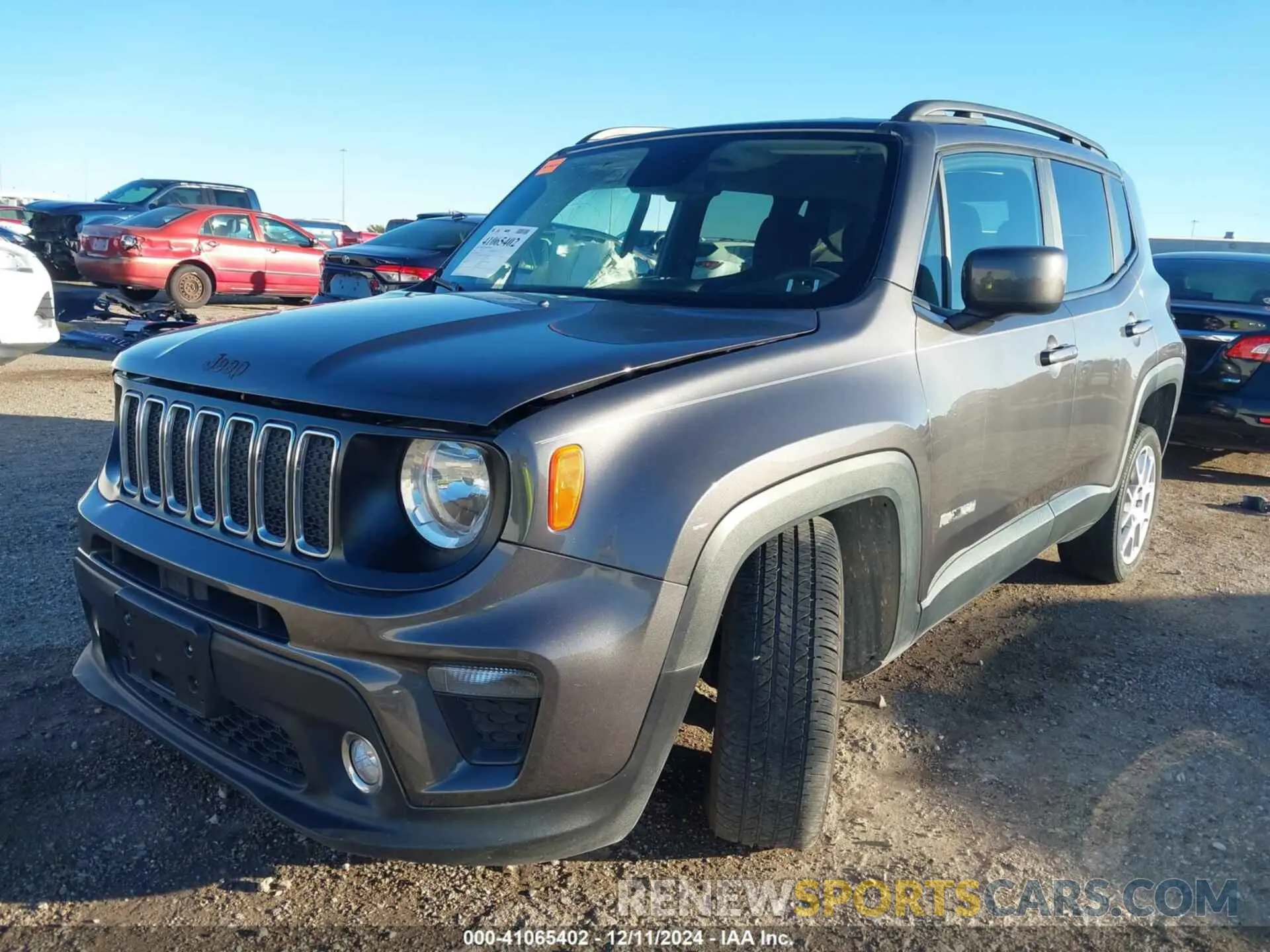 2 fotografías del automóvil dañado ZACNJABB8LPL25157 JEEP RENEGADE 2020