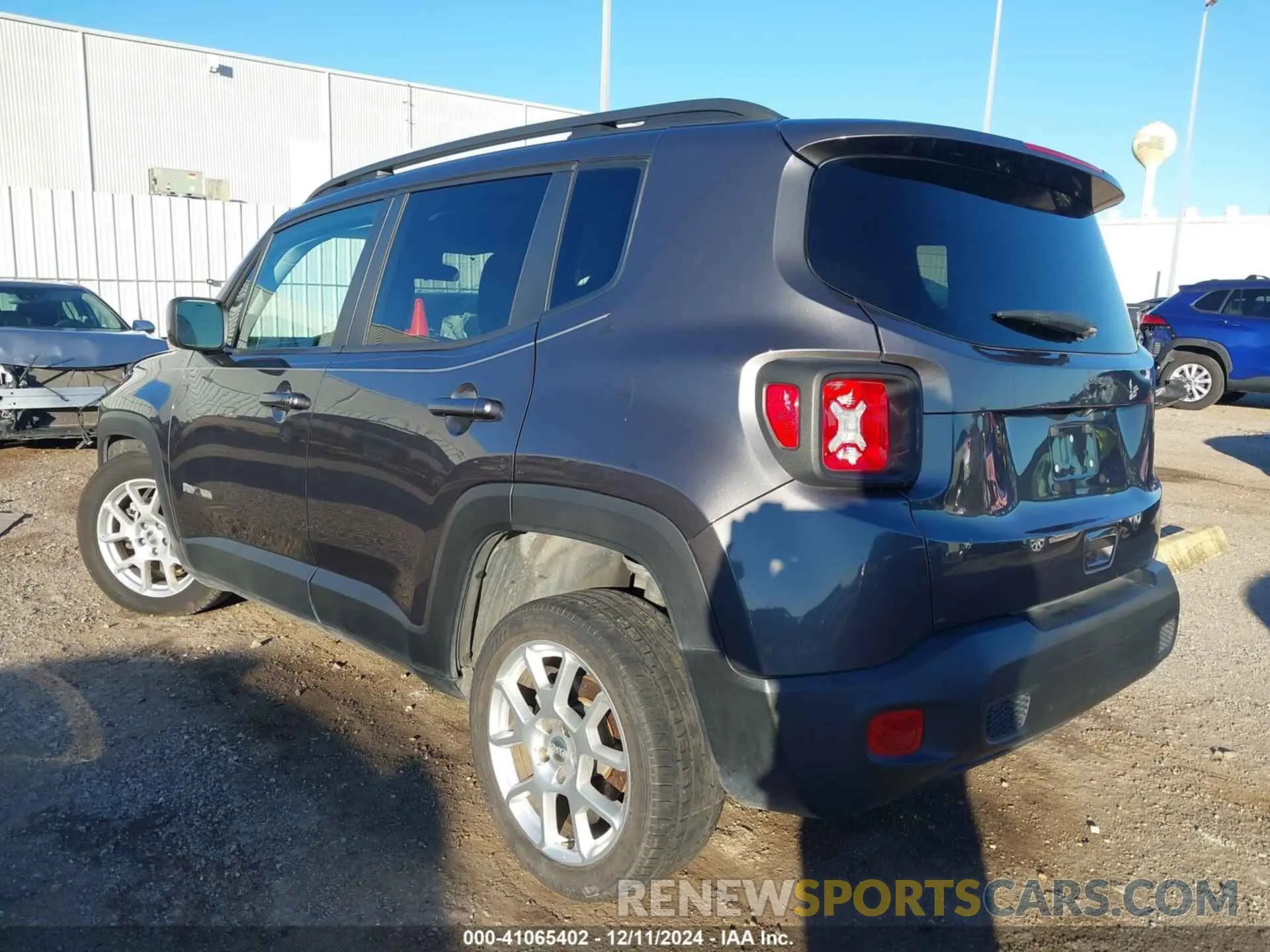3 fotografías del automóvil dañado ZACNJABB8LPL25157 JEEP RENEGADE 2020