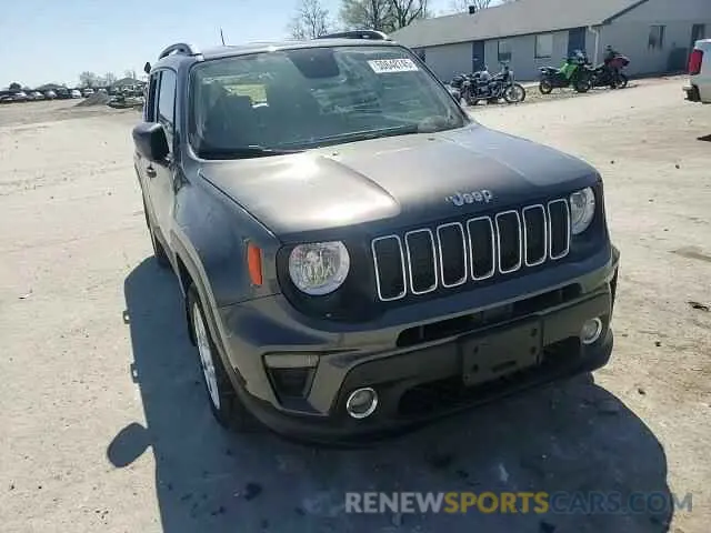 11 fotografías del automóvil dañado ZACNJABB8LPL46722 JEEP RENEGADE 2020