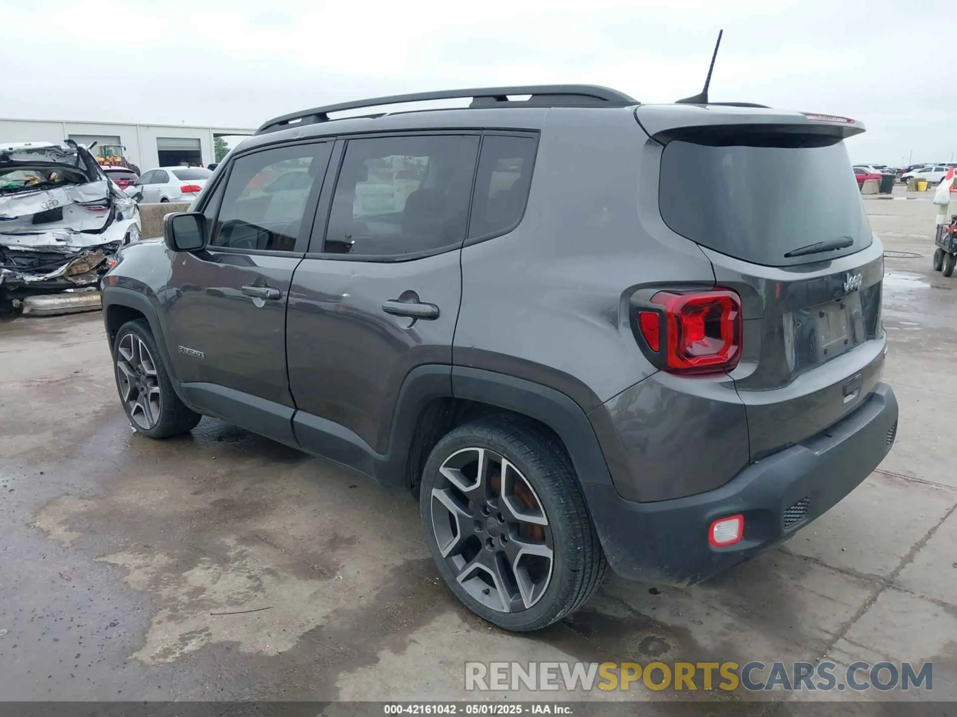 3 fotografías del automóvil dañado ZACNJABB8LPL62919 JEEP RENEGADE 2020