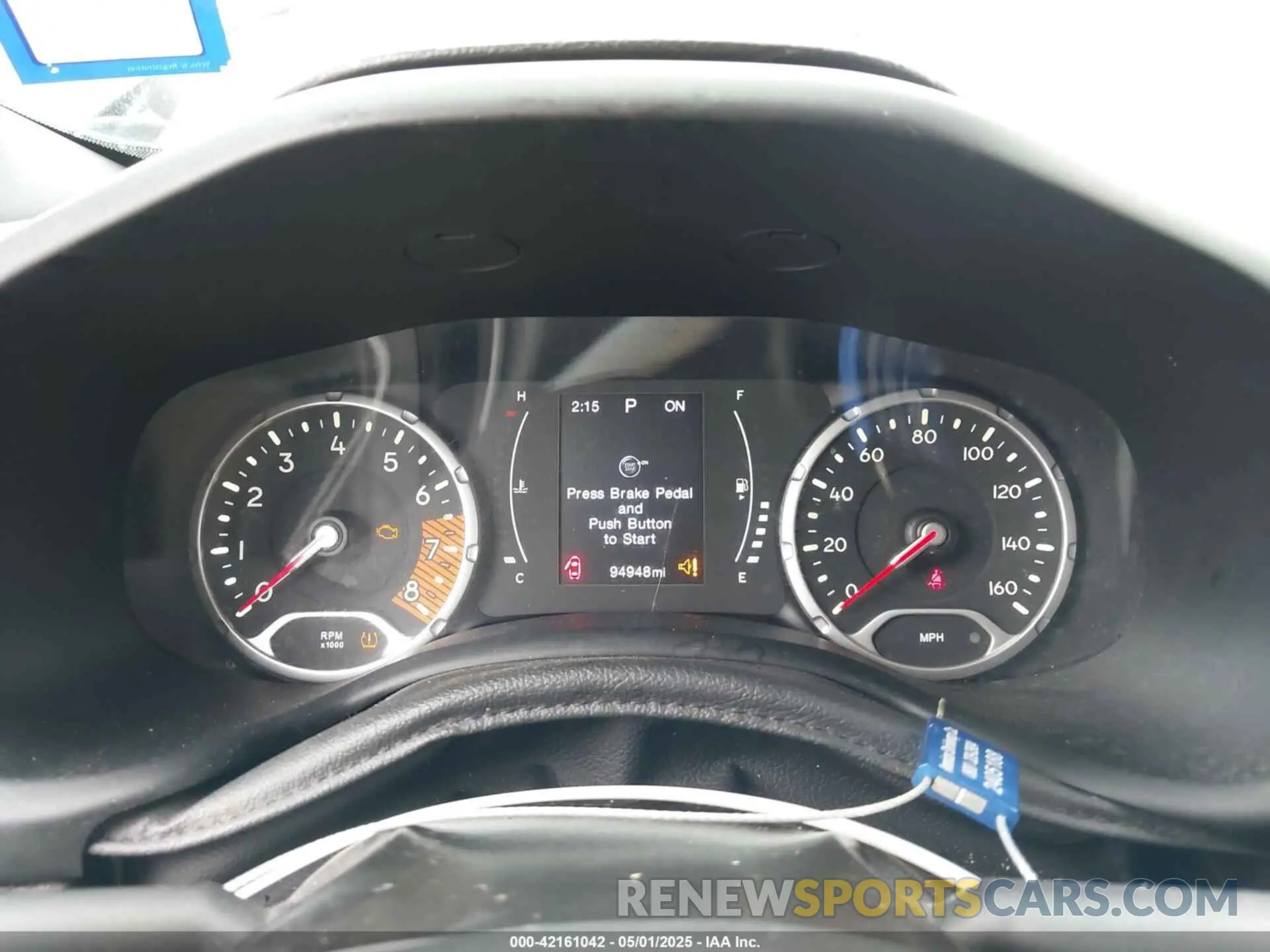 7 fotografías del automóvil dañado ZACNJABB8LPL62919 JEEP RENEGADE 2020
