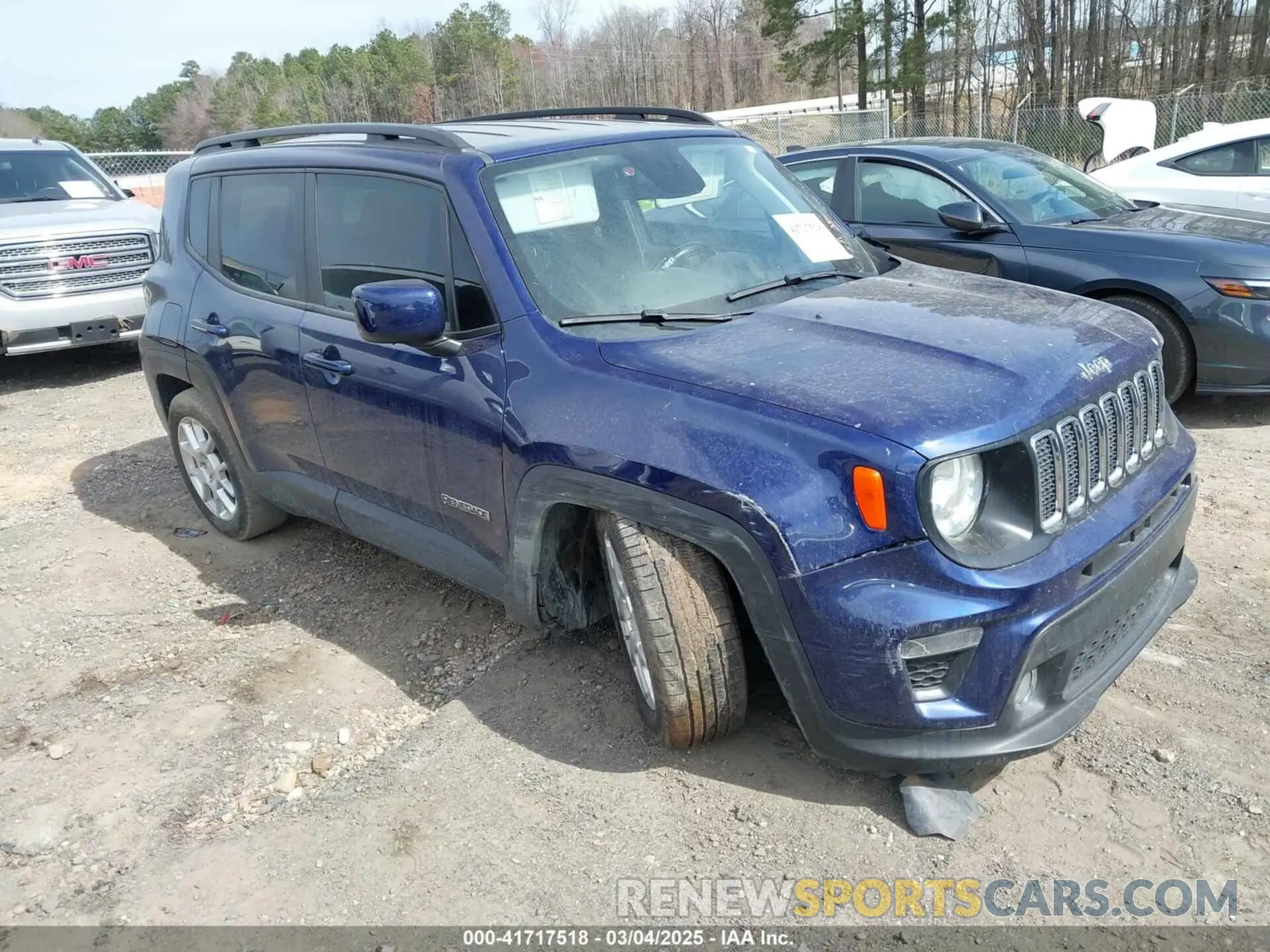 1 fotografías del automóvil dañado ZACNJABB8LPL68316 JEEP RENEGADE 2020
