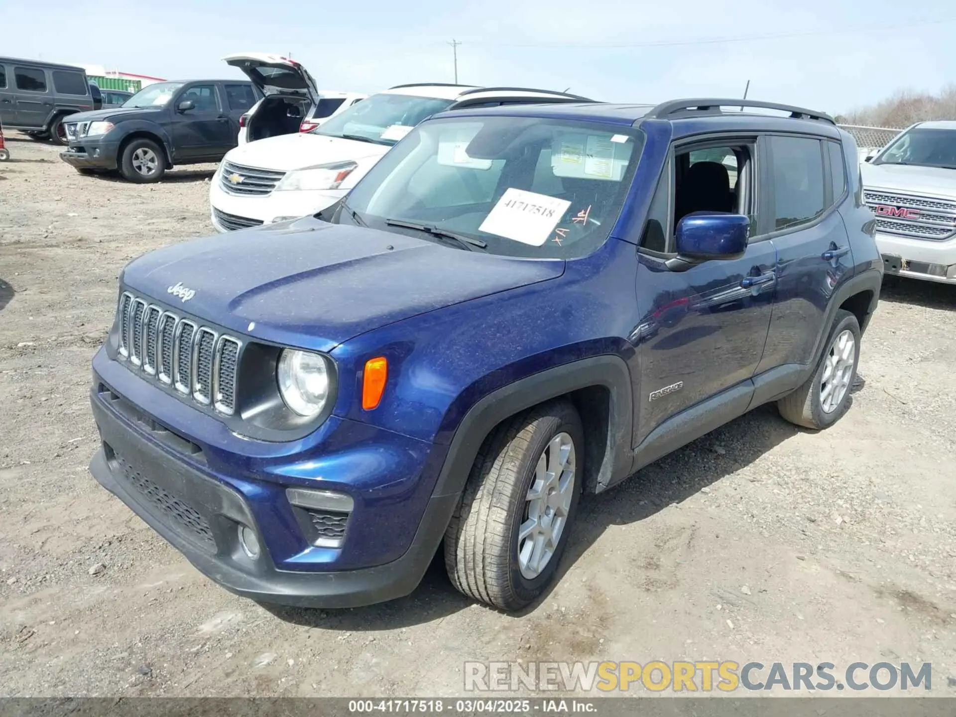 2 fotografías del automóvil dañado ZACNJABB8LPL68316 JEEP RENEGADE 2020
