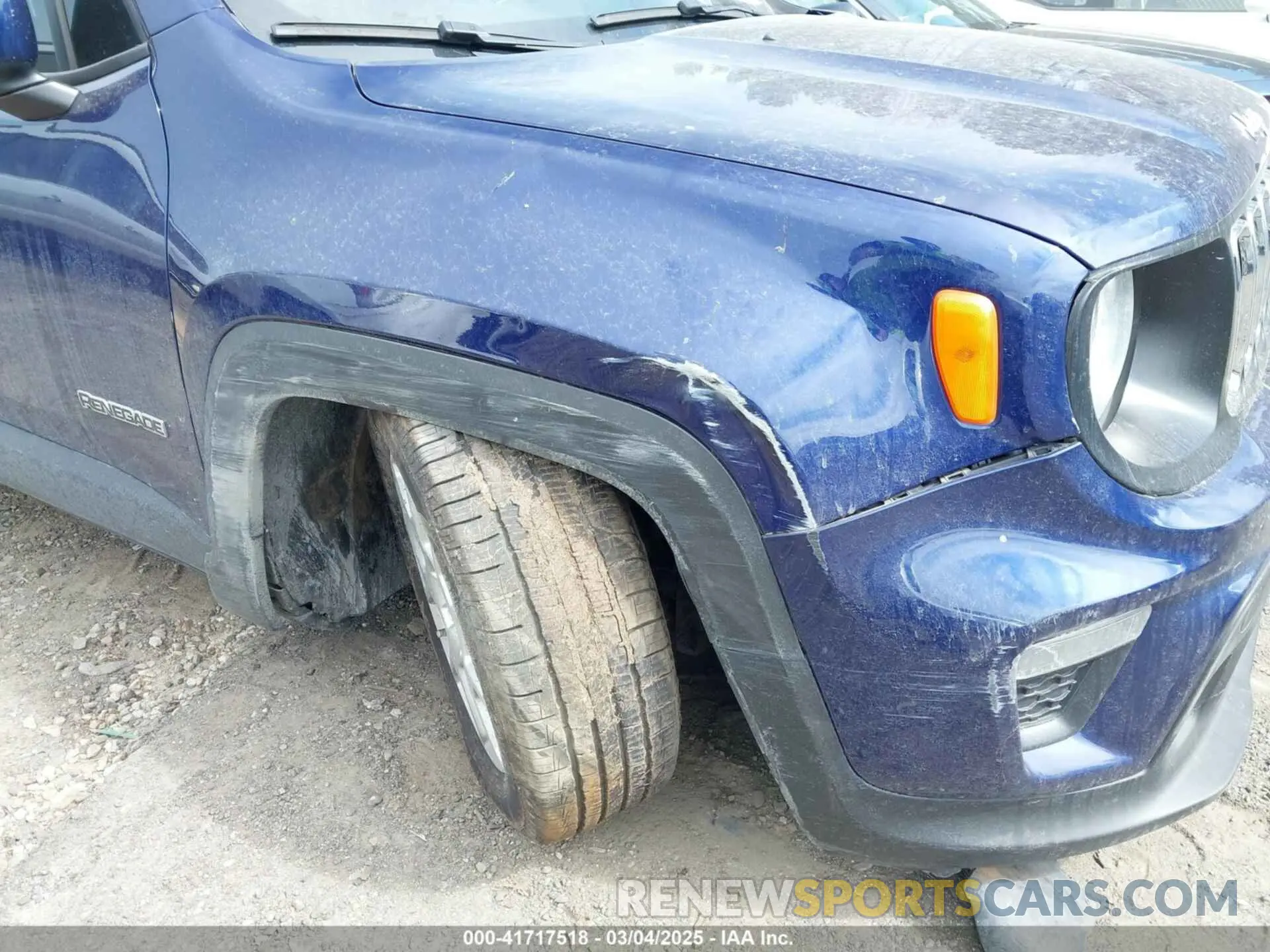6 fotografías del automóvil dañado ZACNJABB8LPL68316 JEEP RENEGADE 2020