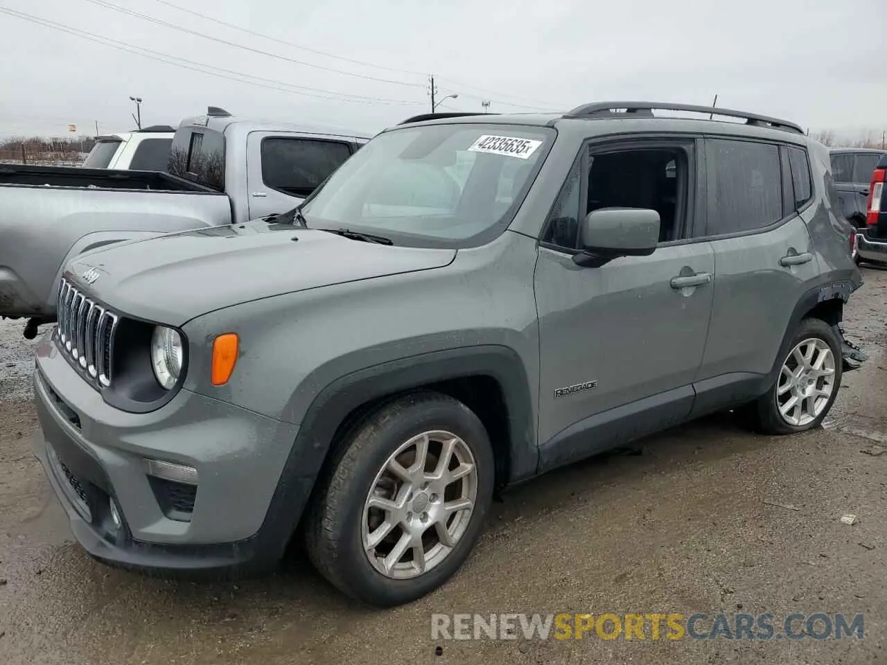 1 fotografías del automóvil dañado ZACNJABB9LPL27046 JEEP RENEGADE 2020