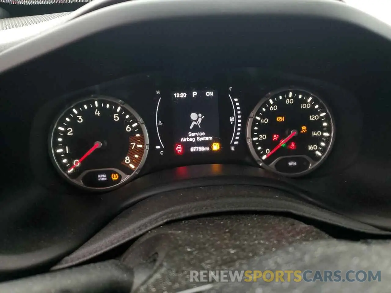 9 fotografías del automóvil dañado ZACNJABB9LPL27046 JEEP RENEGADE 2020