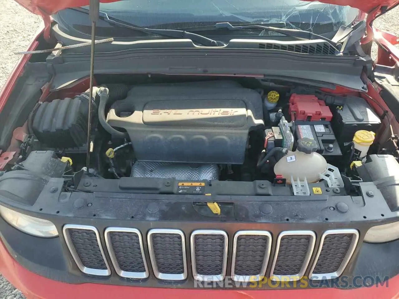 11 fotografías del automóvil dañado ZACNJABB9LPL40007 JEEP RENEGADE 2020