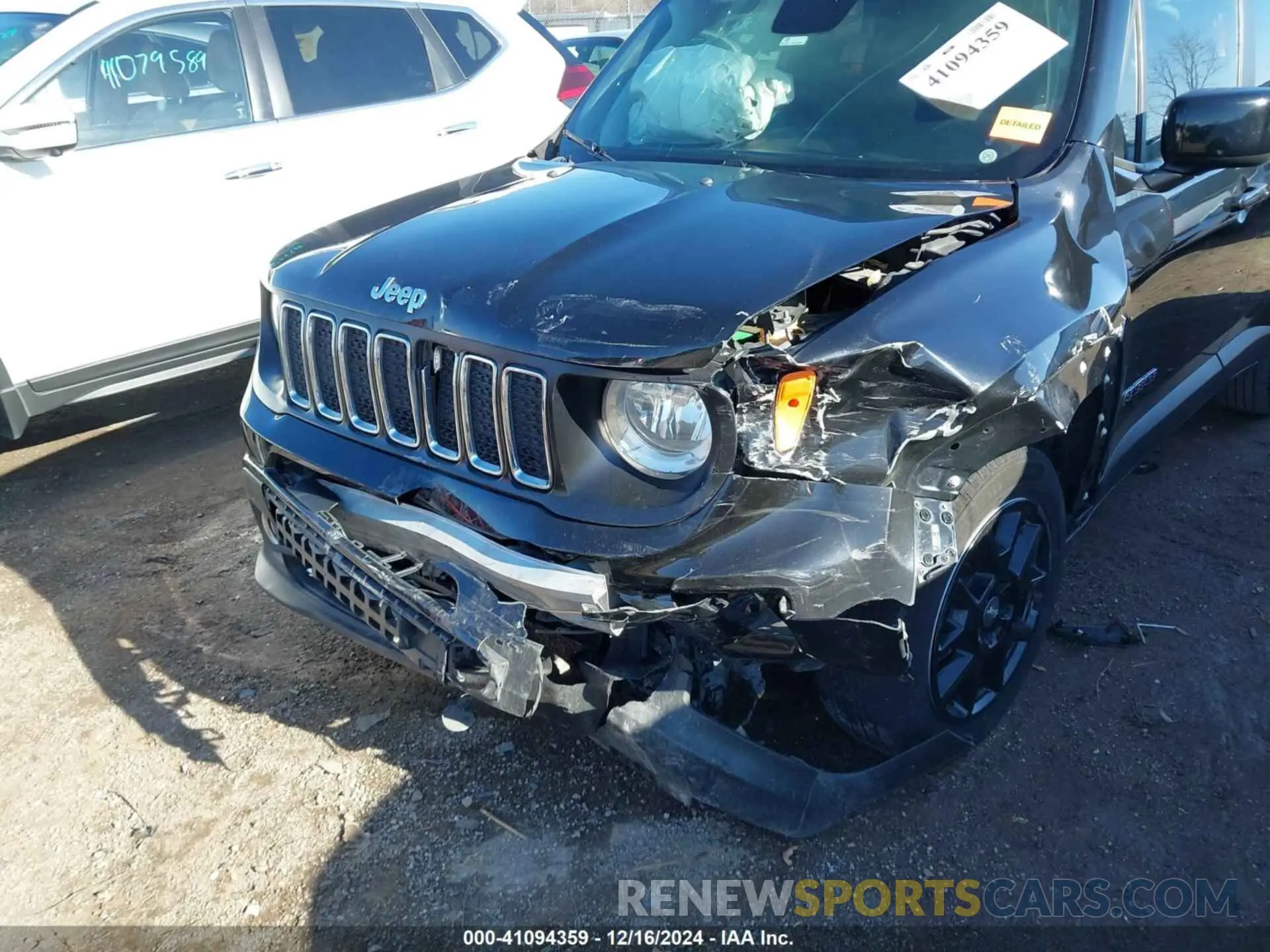 6 fotografías del automóvil dañado ZACNJABB9LPL50634 JEEP RENEGADE 2020