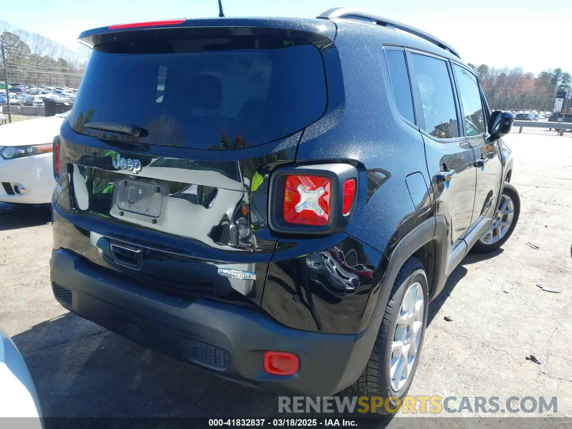 16 fotografías del automóvil dañado ZACNJABB9LPL63724 JEEP RENEGADE 2020