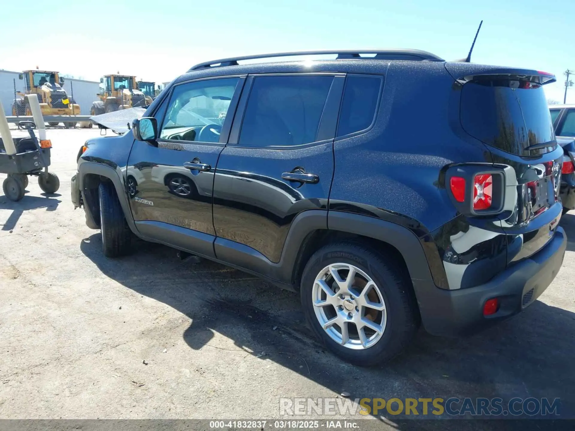 3 fotografías del automóvil dañado ZACNJABB9LPL63724 JEEP RENEGADE 2020