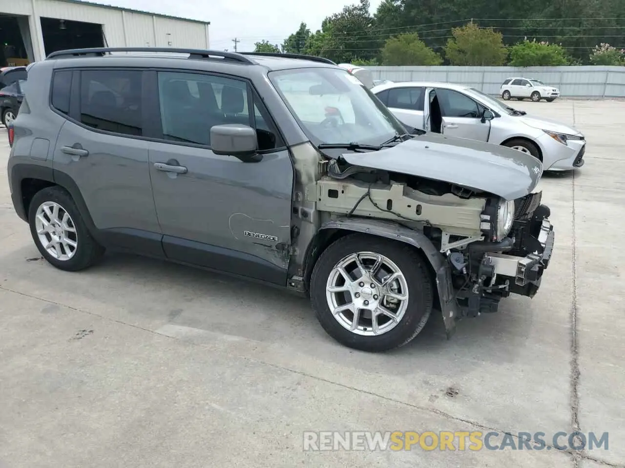 4 fotografías del automóvil dañado ZACNJABB9LPL76621 JEEP RENEGADE 2020