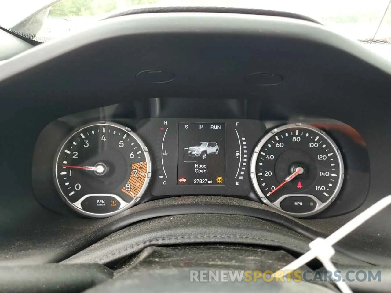 9 fotografías del automóvil dañado ZACNJABB9LPL76621 JEEP RENEGADE 2020