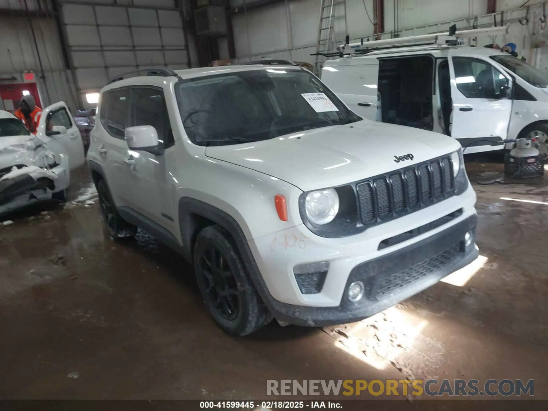 1 fotografías del automóvil dañado ZACNJABBXLPL10367 JEEP RENEGADE 2020