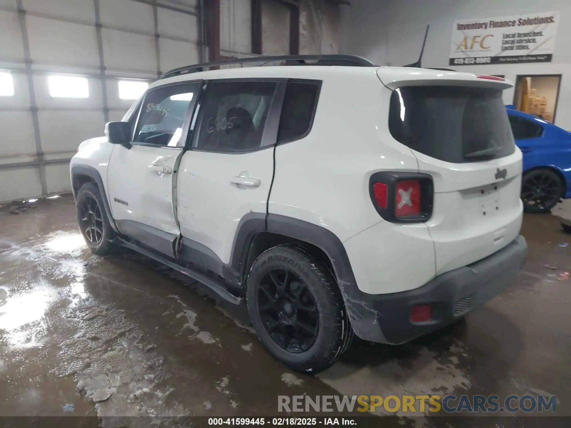3 fotografías del automóvil dañado ZACNJABBXLPL10367 JEEP RENEGADE 2020