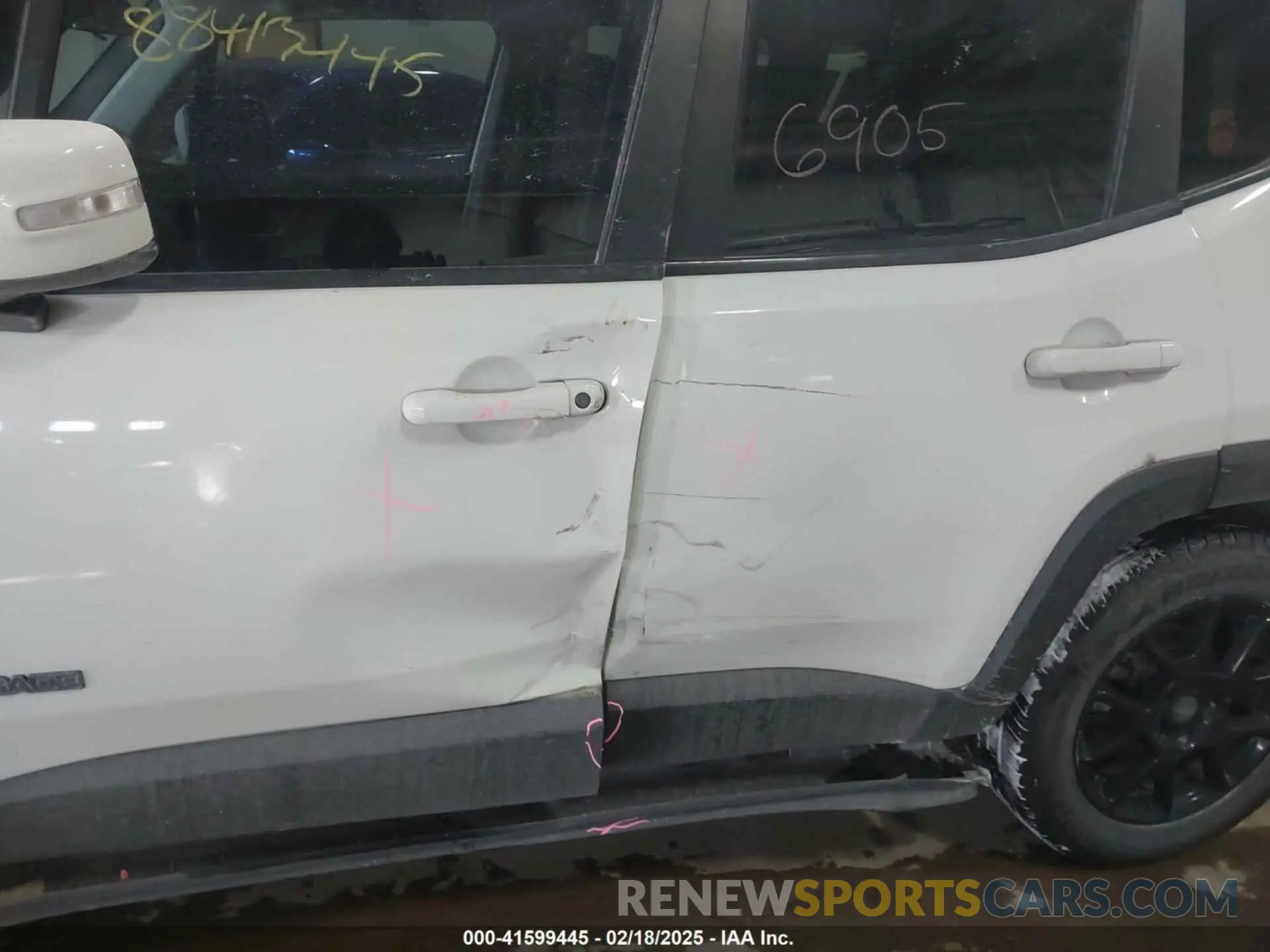 6 fotografías del automóvil dañado ZACNJABBXLPL10367 JEEP RENEGADE 2020