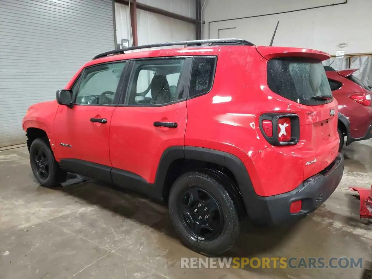 2 fotografías del automóvil dañado ZACNJBAB0LPL25483 JEEP RENEGADE 2020